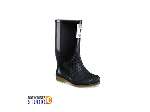 Bota Workman Safety Waterproof Minera Negra
