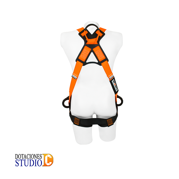 Arnés 4 Argollas Dieléctrico con Argolla Dorsal en Reata 2