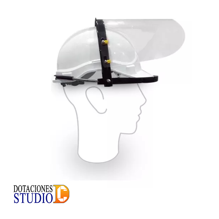 Adaptador Portavisor para Casco Steelpro 4