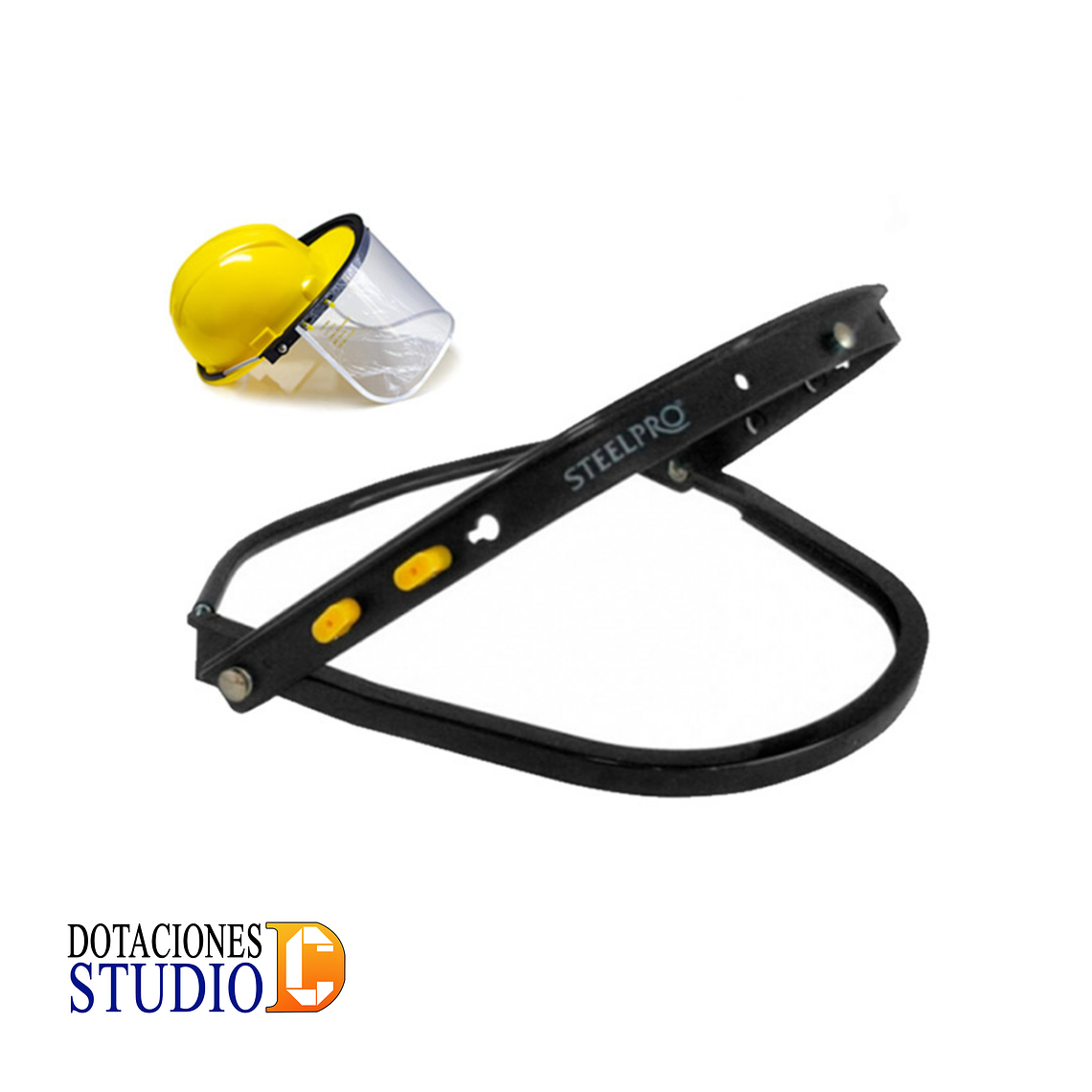 Adaptador Portavisor para Casco Steelpro 3