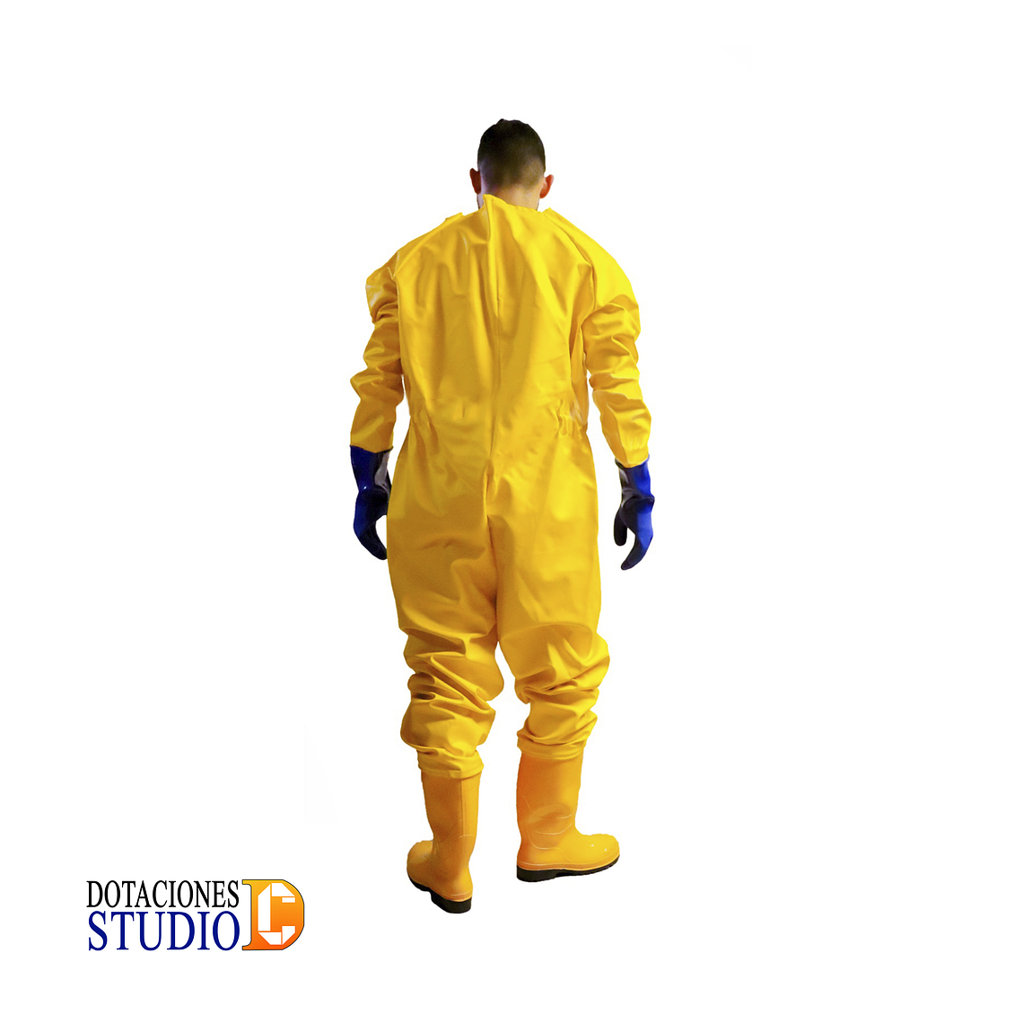 Traje Escafandra Impermeable en PVC Calibre 25 con Botas y Guantes 2