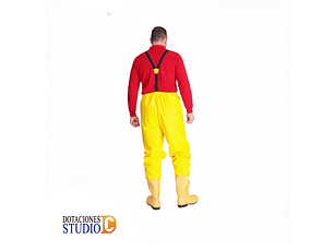 Overol Fontanero Impermeable en PVC con Botas de Seguridad