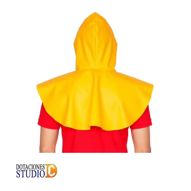 Capucha Impermeable en PVC Tipo Monja 2