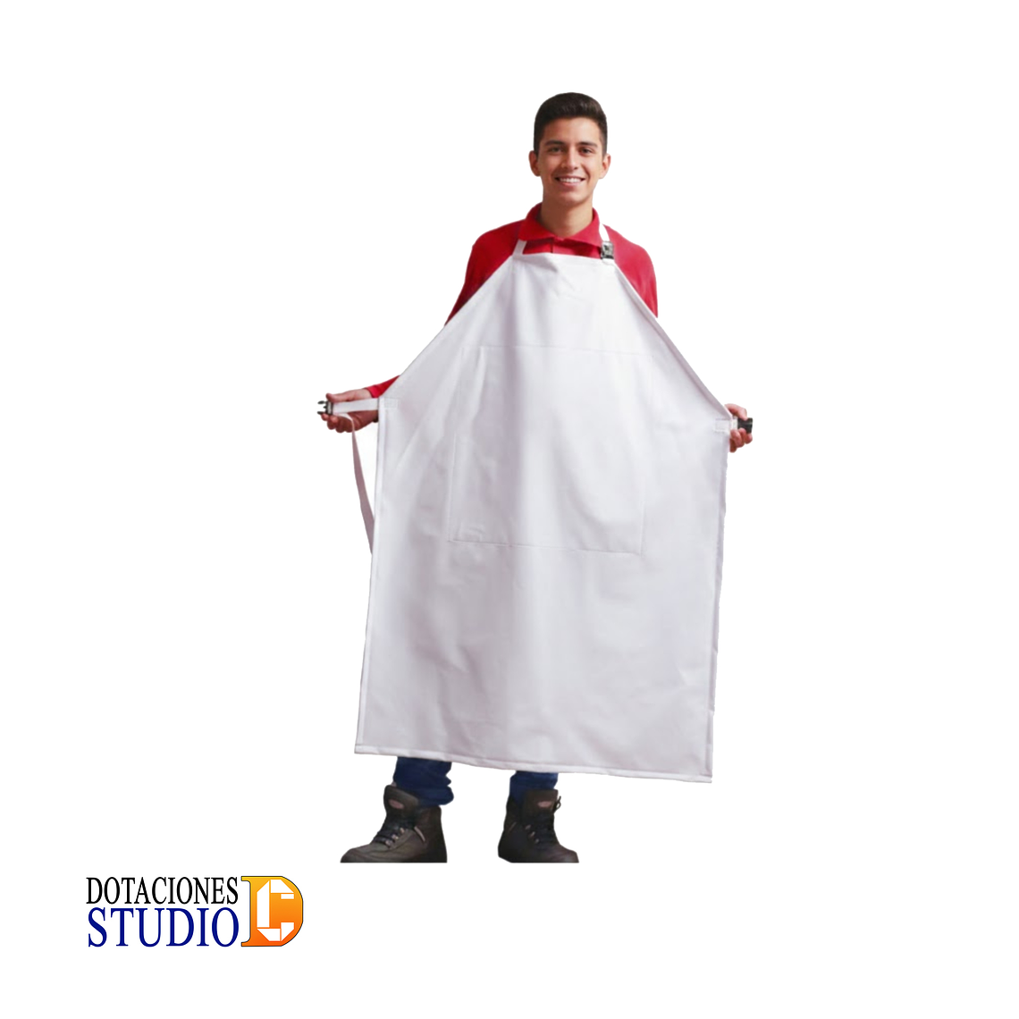 Delantal Impermeable Reforzado en PVC 2