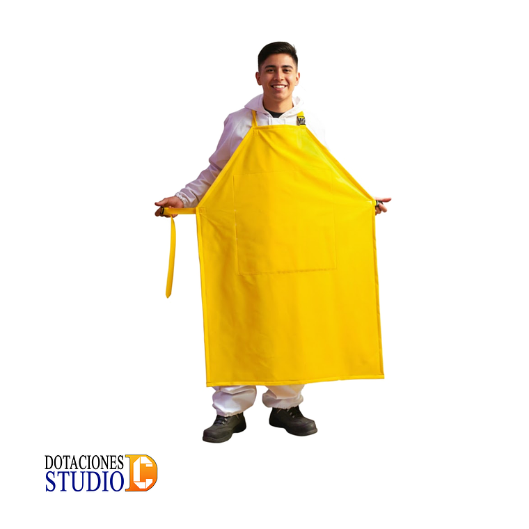 Delantal Impermeable Reforzado en PVC 1