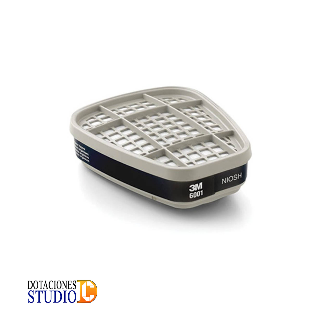 Cartucho para Vapores Orgánicos 3M 6001 1