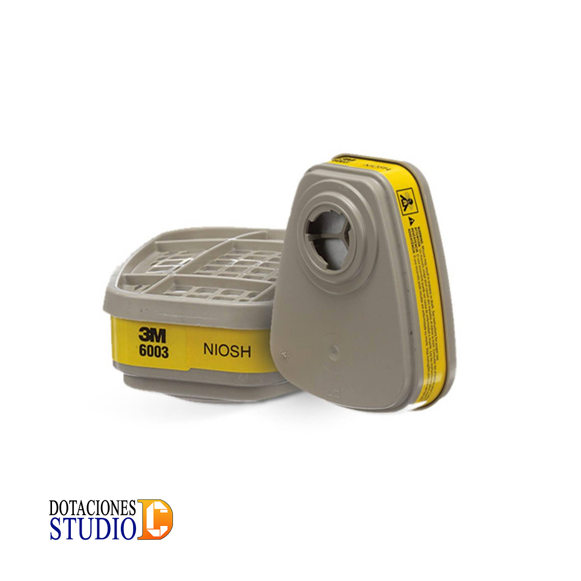 Cartucho para Vapores Orgánicos y Gases Ácidos 3M 6003 1