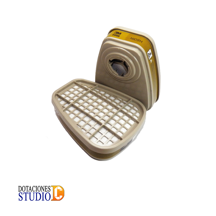 Cartucho Multi Gas Ácido y Vapores Orgánicos 3M 6006 2