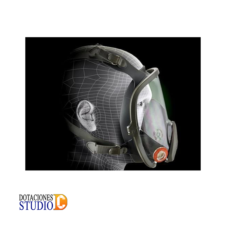 Máscara de Cara Completa Reutilizable 3M Serie 6000 3