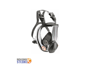 Máscara de Cara Completa Reutilizable 3M Serie 6000