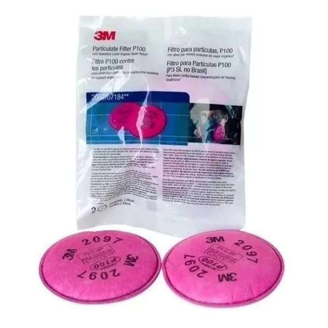 Filtro para Partículas 3M P100 2097 2