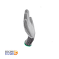 Guantes UHMWPE Nivel 5 Anticorte Poliuretano Zubiola - Miniatura 3
