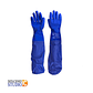 Guantes Semicorrugados Industriales Azul PVC Manga Zubiola - Miniatura 2