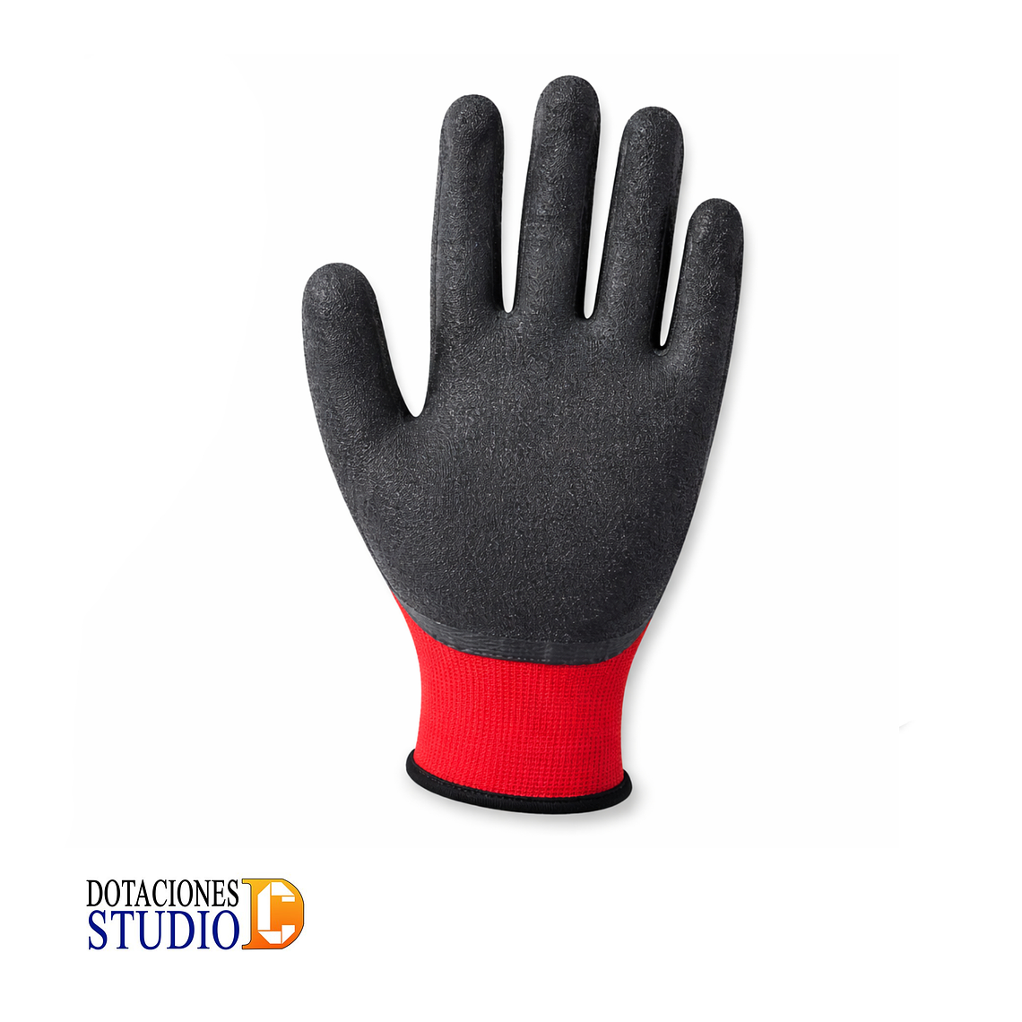 Guantes Poliéster Recubiertos en Látex Dip Normal Maxiwork Red 2
