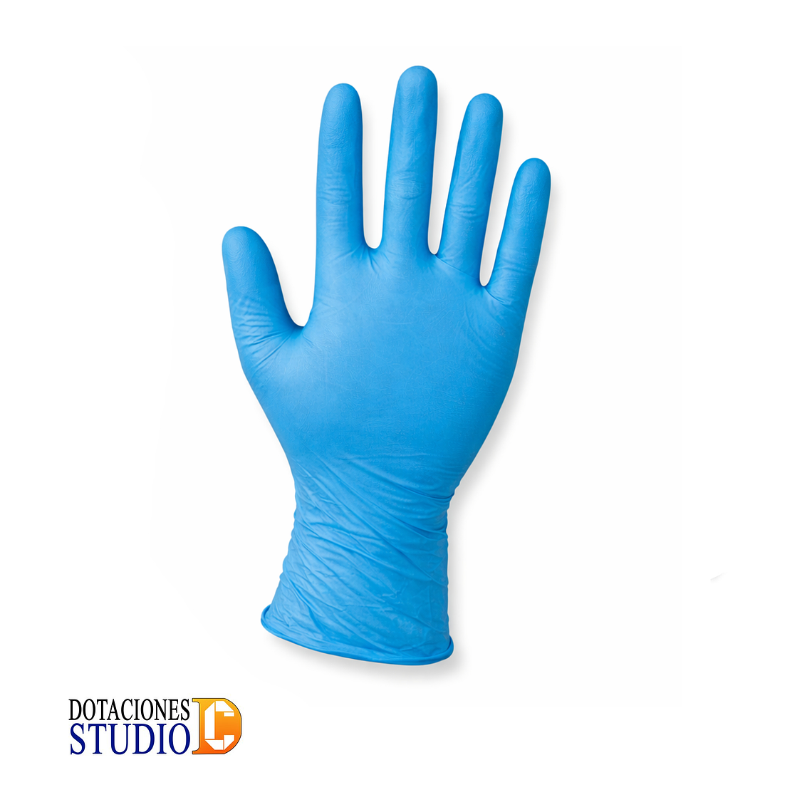 Guantes Nitrilo Azul 8 mils Caja Dispensador 50 unidades 1