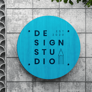 Placas Publicidade Redondas