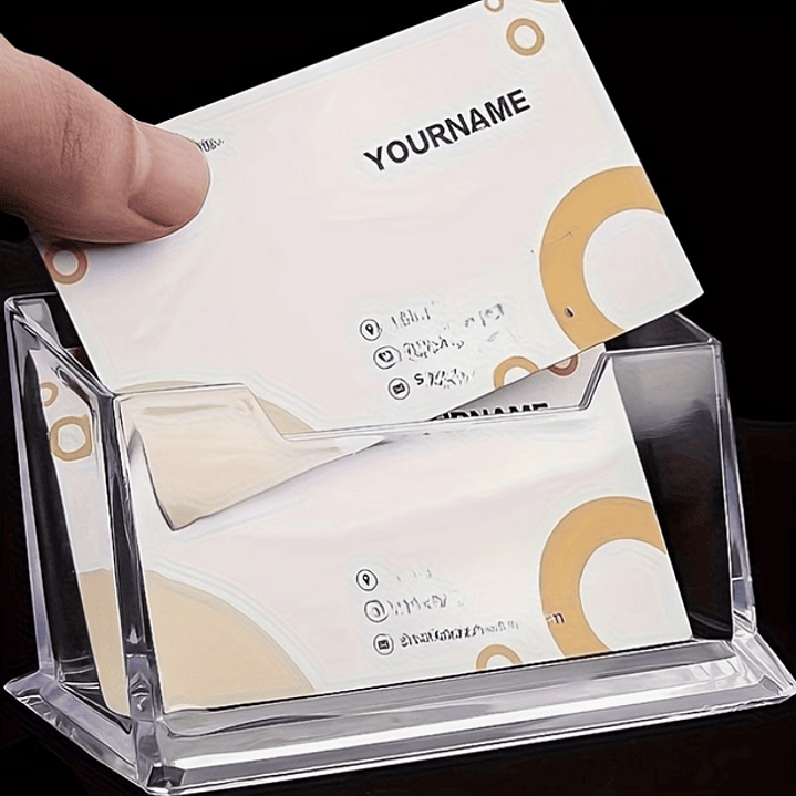 Porta Cartões Acrilico 1