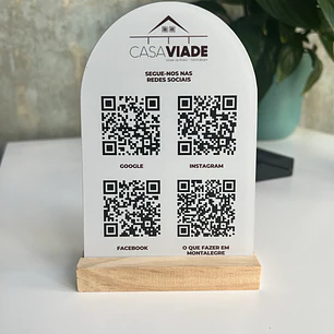 Placa Qrcode