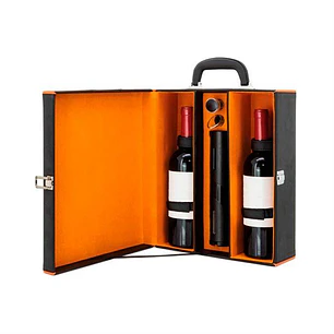 Conjunto Set Vinho Mala Premium SALENTINO