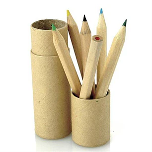 Conjunto Caixa Tubo Lápis Cor ARTKID