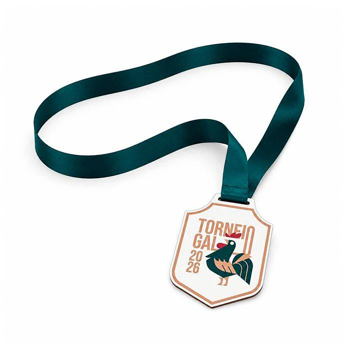 Medalhas Personalizadas MDF Cru Impressão UV 1