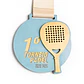 Medalhas Personalizadas MDF Cru Aplique Bétula Recorte Impressão UV - Thumbnail 2