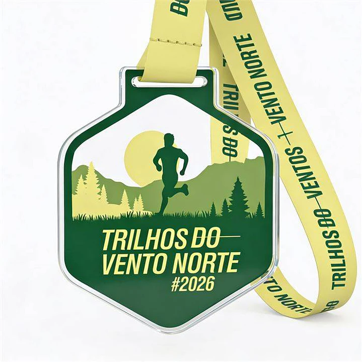 Medalhas Personalizadas Acrílico Cristal Impressão UV 2
