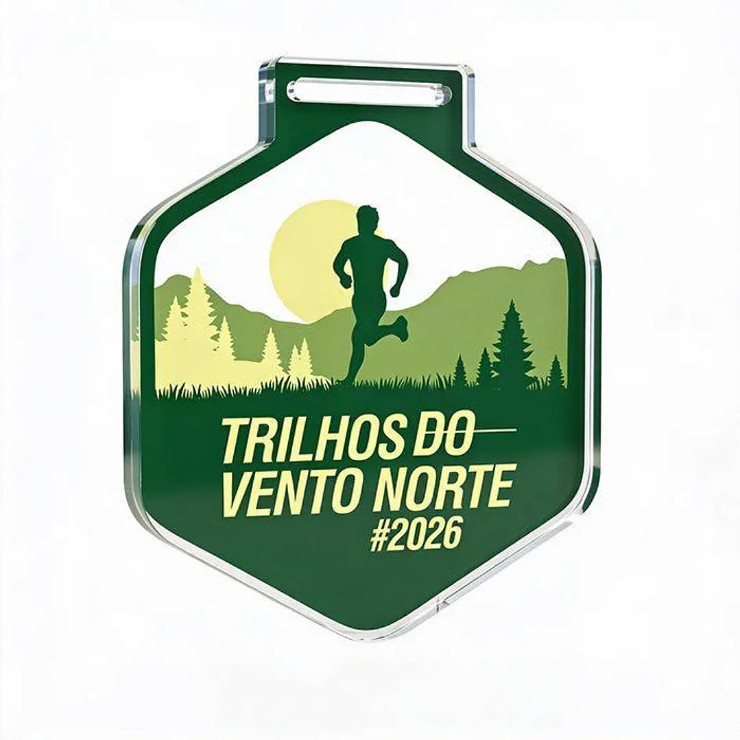 Medalhas Personalizadas Acrílico Cristal Impressão UV 3