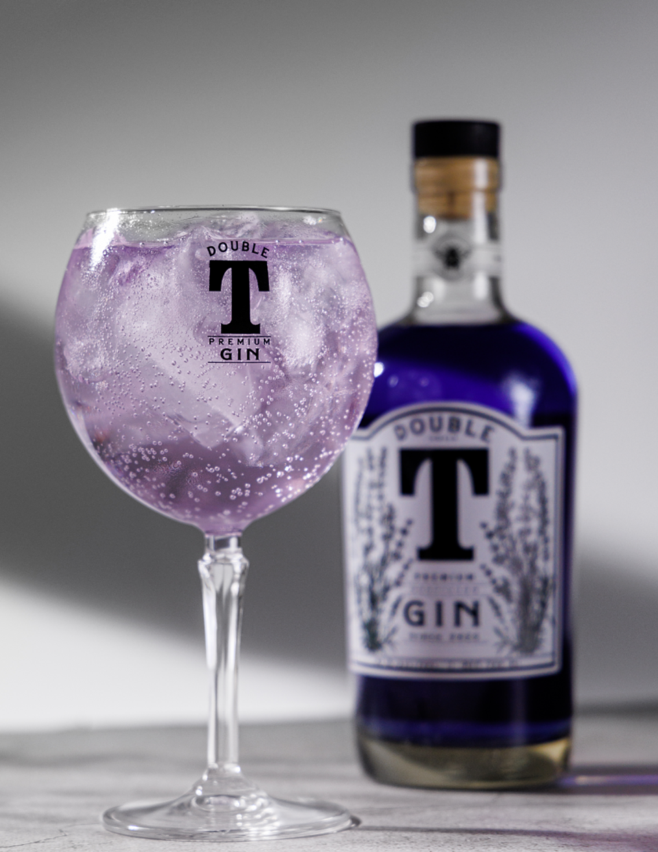  Set Regalo Gin Double T con Copa | Gin Premium Chileno · Medalla de Plata 2