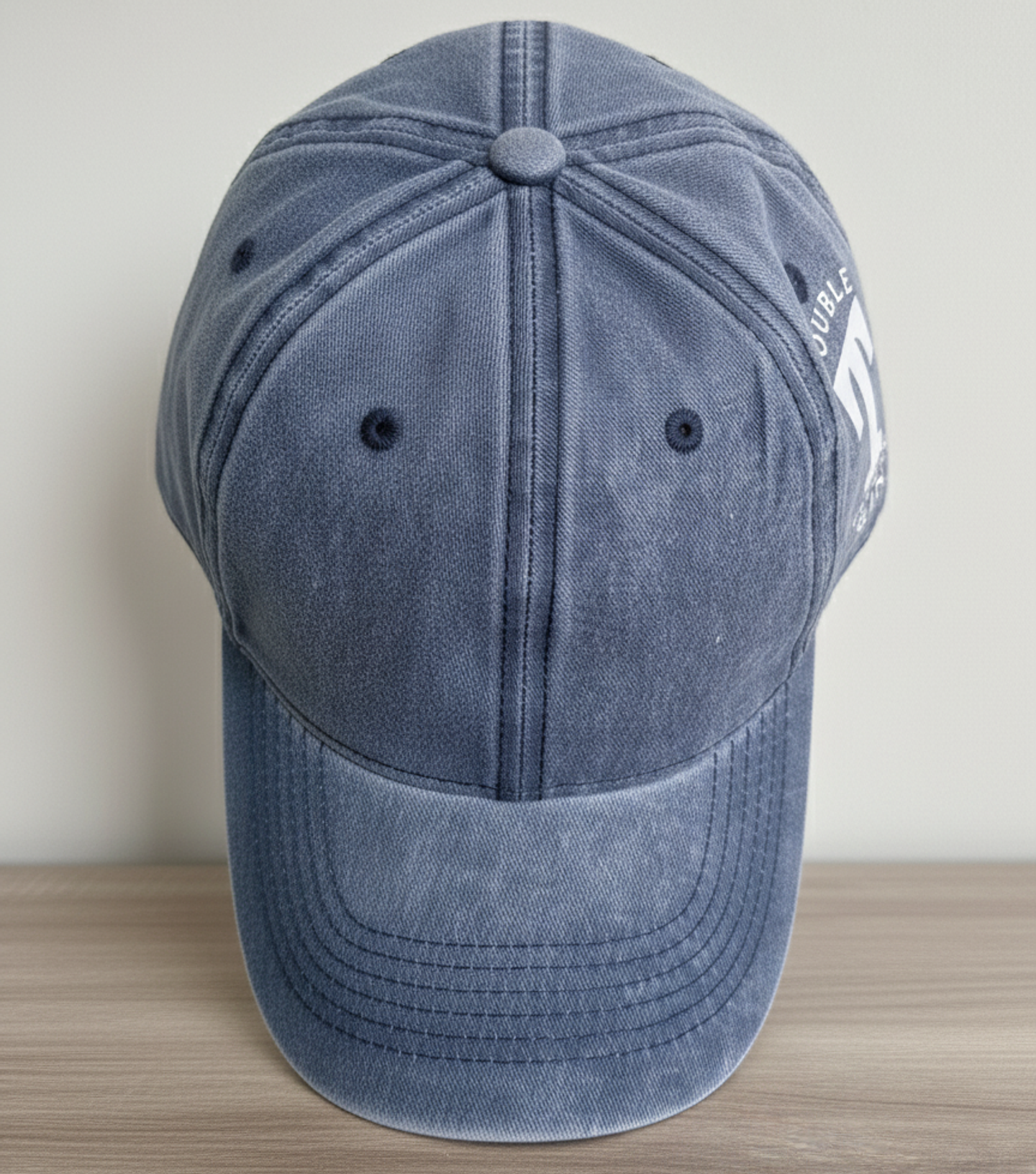Gorro Jockey Acid Wash Double T | Merch Gin Premium Chileno 4