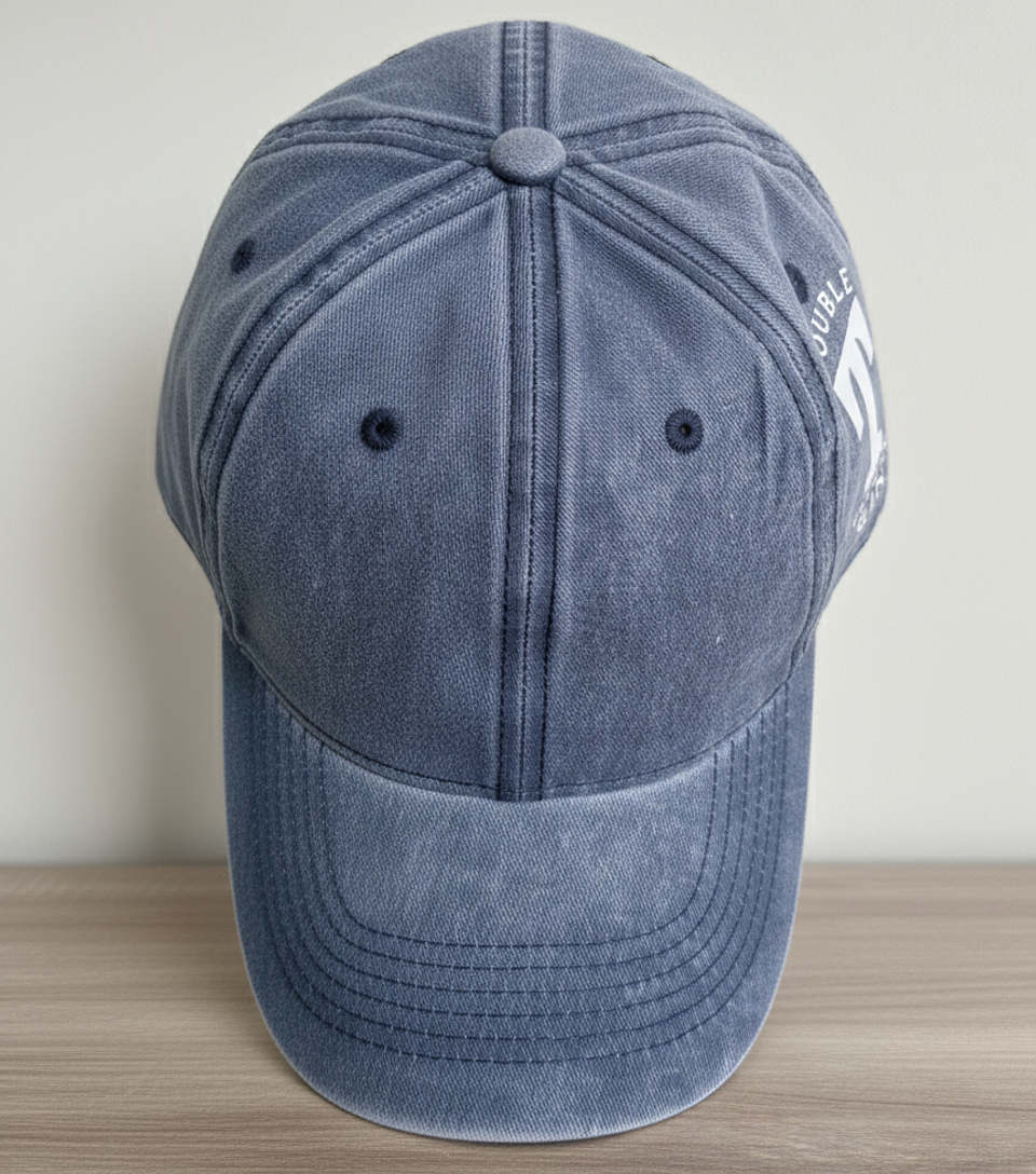 Gorro Jockey Acid Wash Double T | Merch Gin Premium Chileno 4