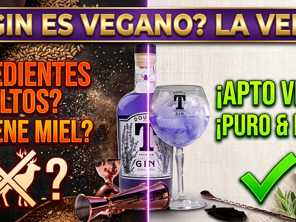 ¿El gin es vegano?