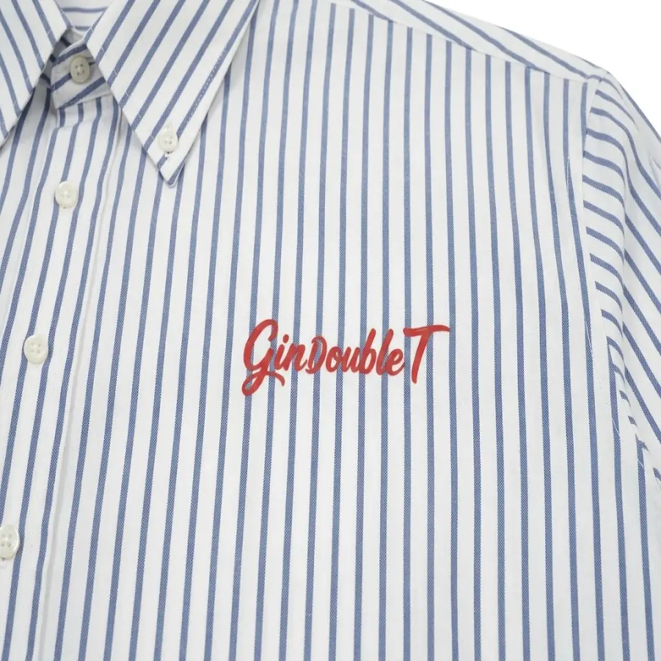 Camisa Boxy Fit Rayas 