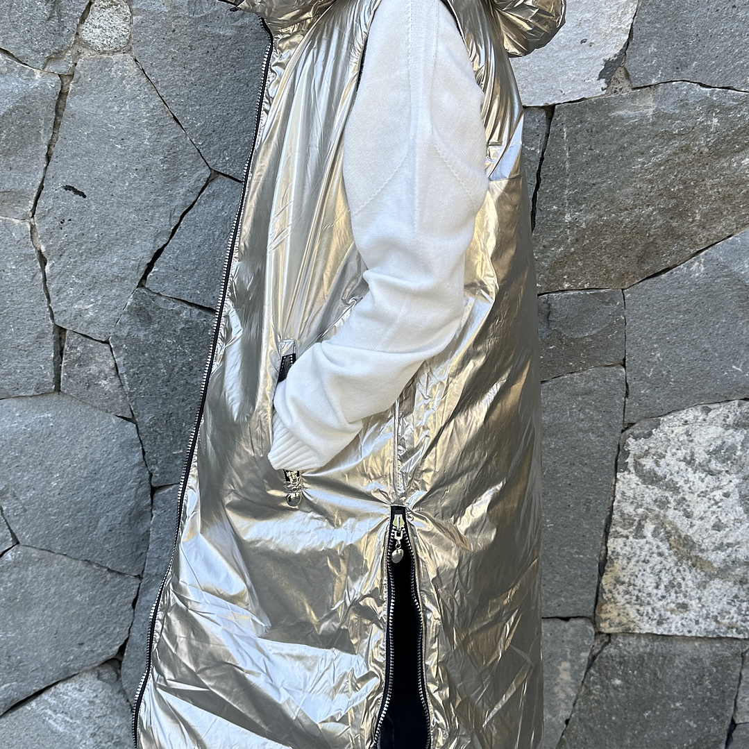 Parka Metalizada Reversible 6