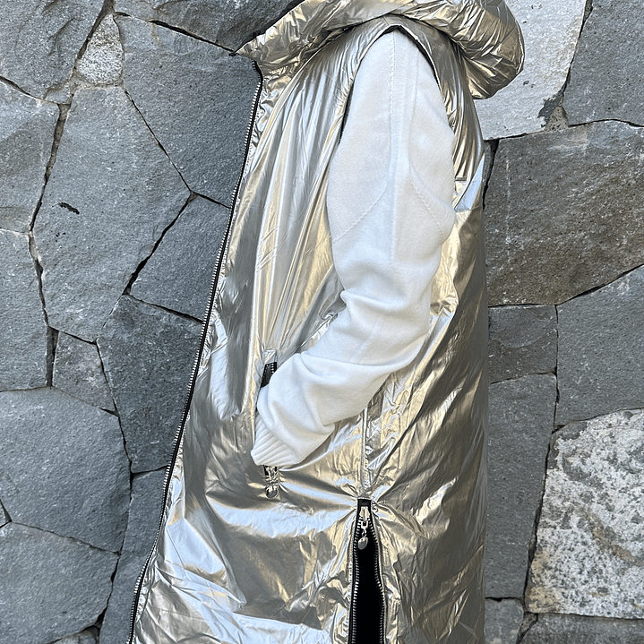 Parka Metalizada Reversible 7