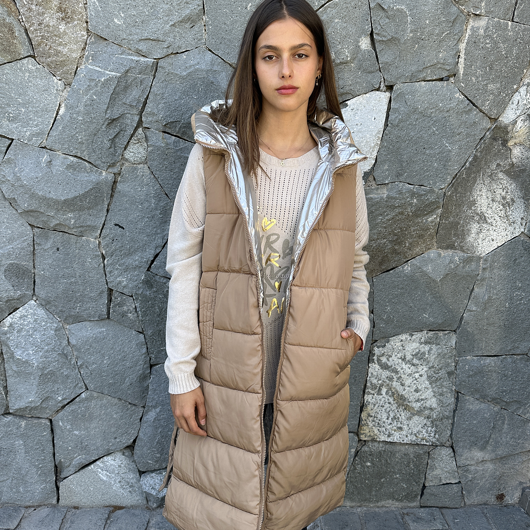 Parka Metalizada Reversible 8