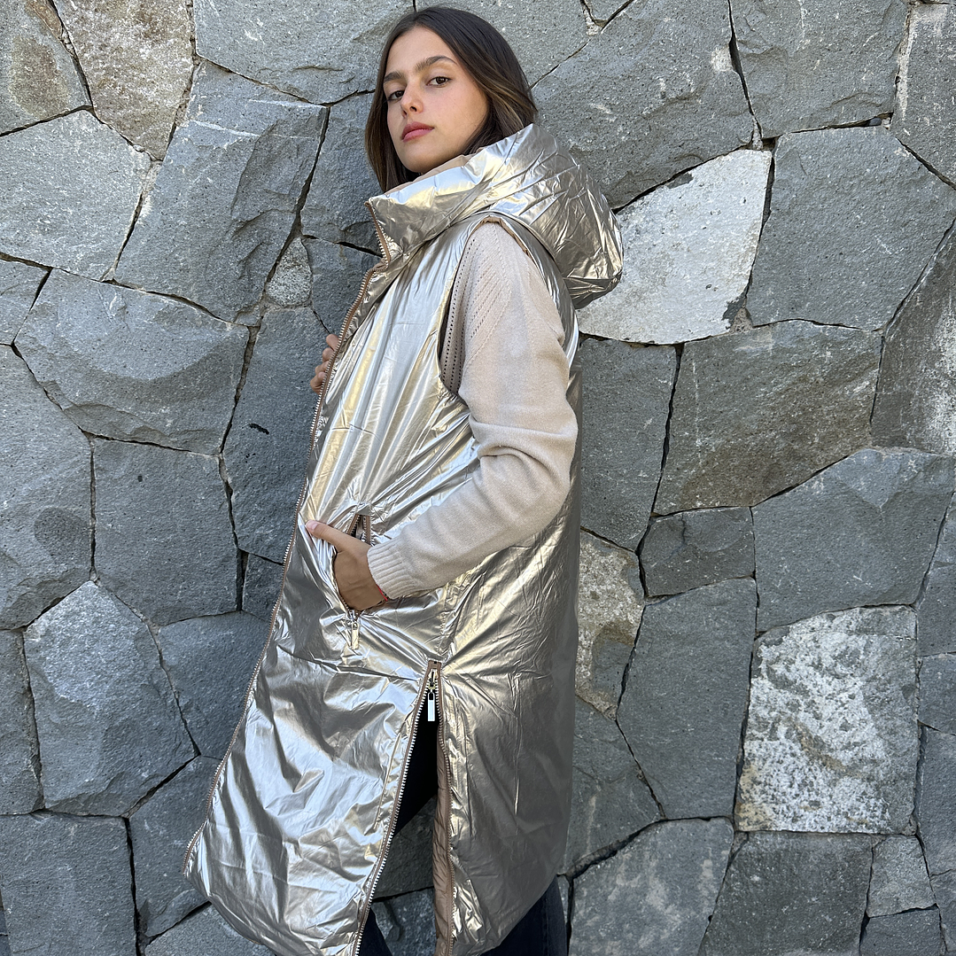 Parka Metalizada Reversible 10