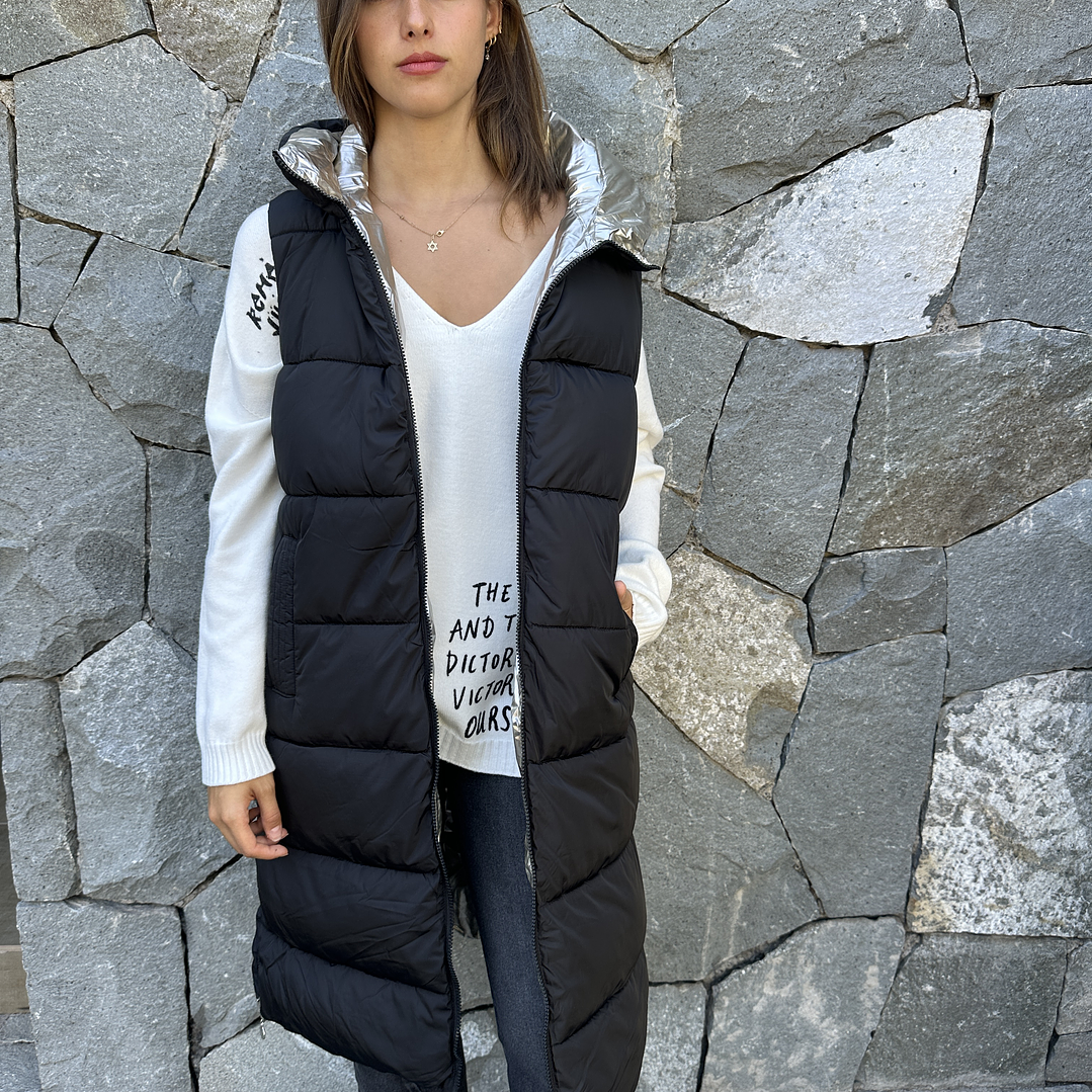 Parka Metalizada Reversible 12