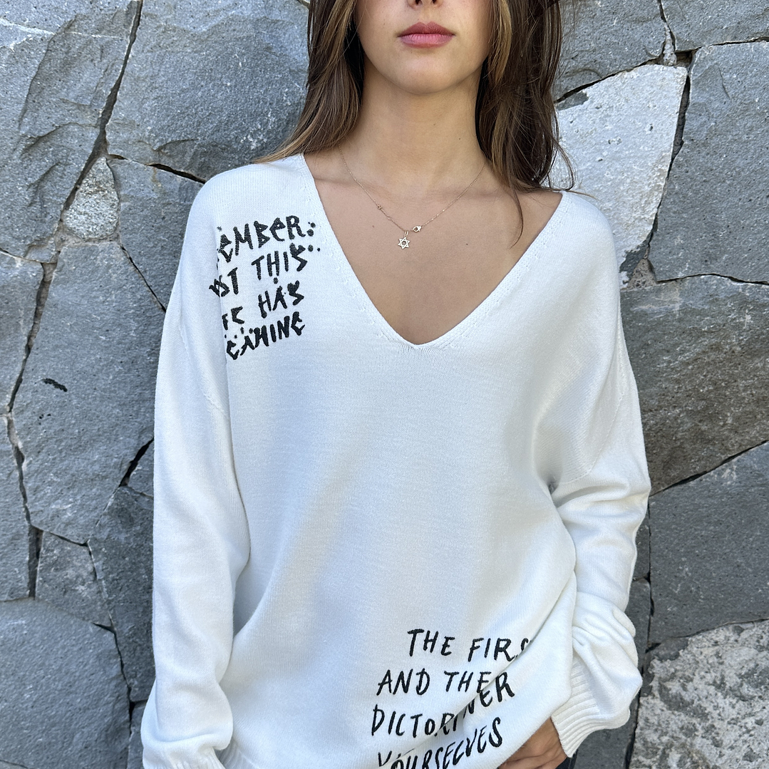 Sweater Tejido Largo 1