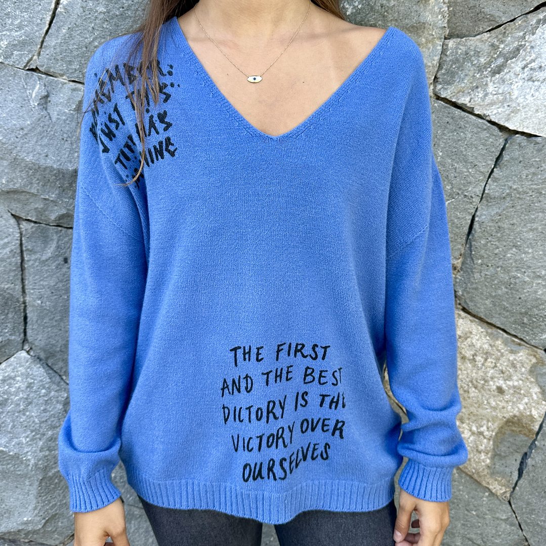 Sweater Tejido Largo 7