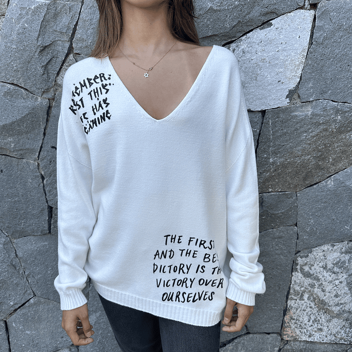 Sweater Tejido Largo 8