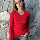 Sweater Cuello en V - Miniatura 1