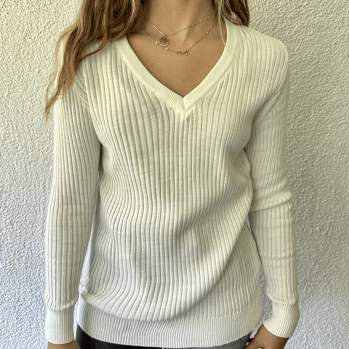 Sweater Cuello V 2