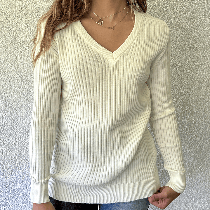 Sweater Cuello V 3