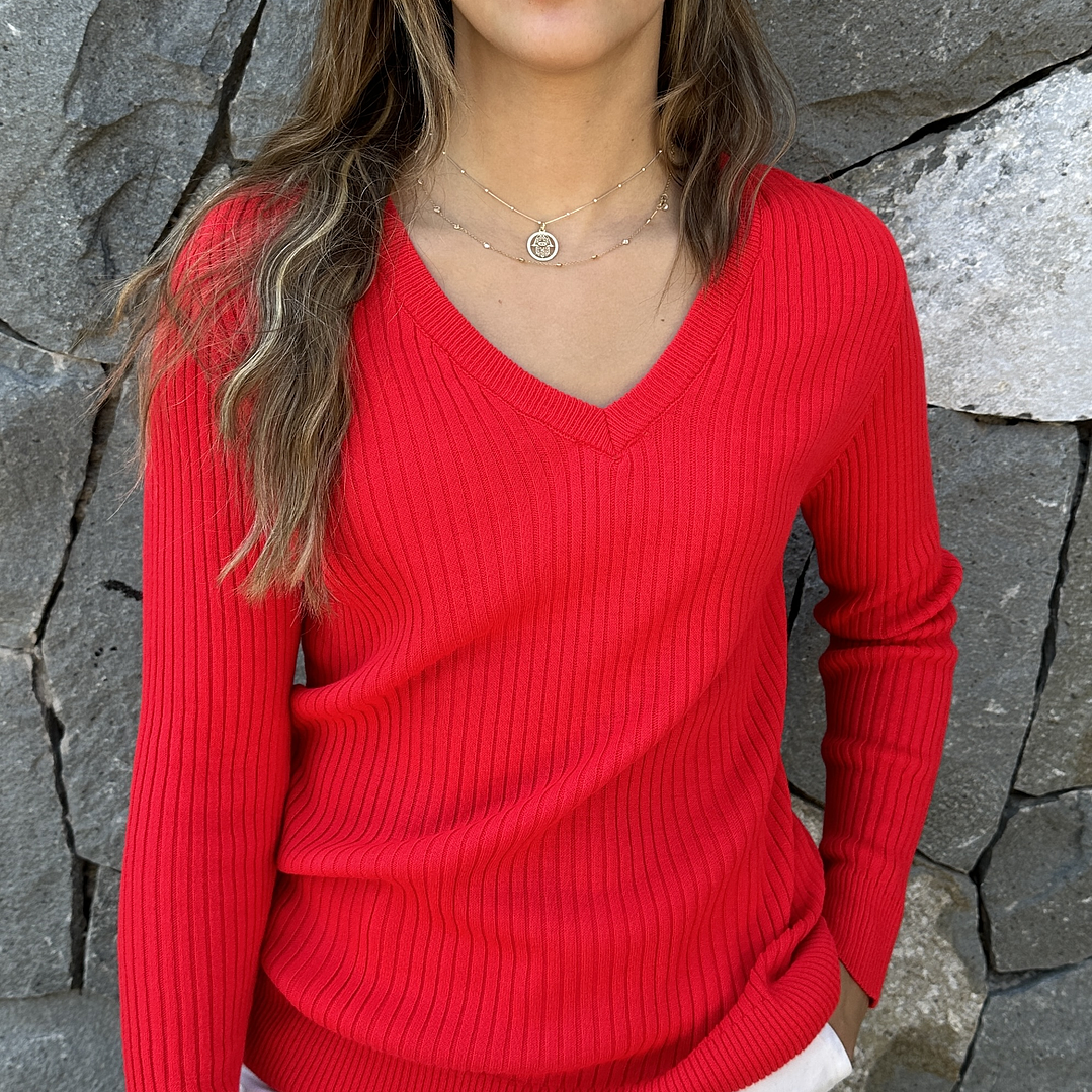 Sweater Cuello V 10