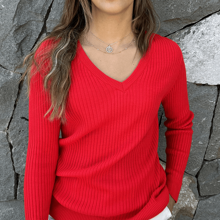 Sweater Cuello V 10