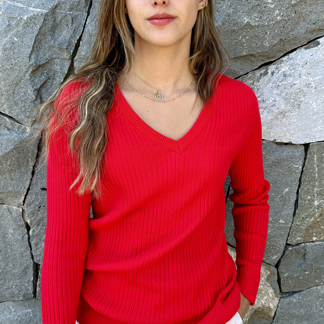 Sweater Cuello V 11