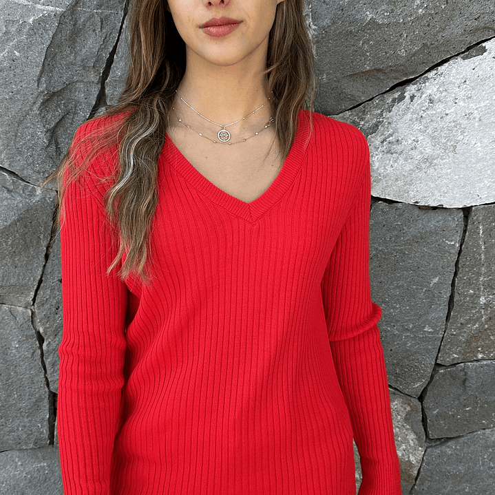 Sweater Cuello V 12