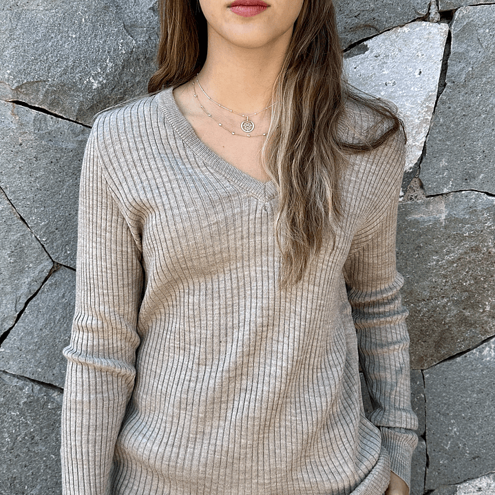Sweater Cuello V 1