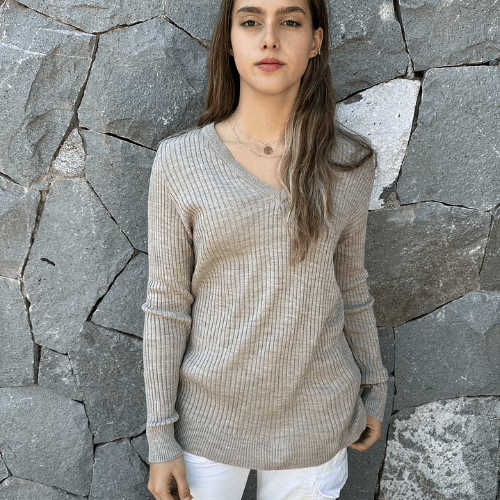 Sweater Cuello V 13